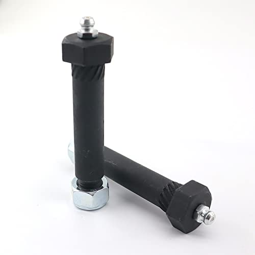 RJSPHH Trailer Axle Spring Shackle Greaseable Spring Bolt 9/16 x 3 （14pcs） - Image 3