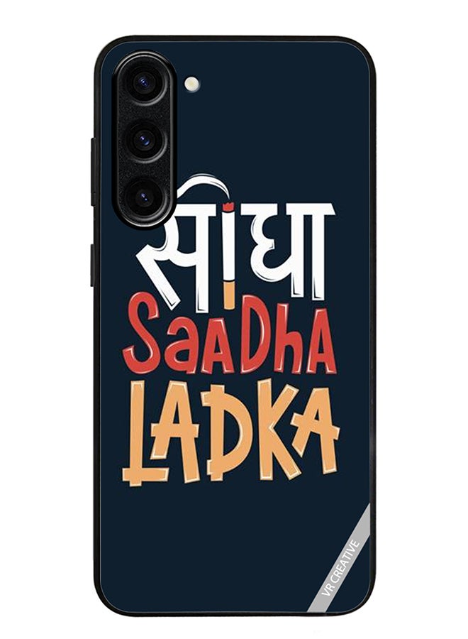 VR CREATIVE Protective Case Cover For Samsung Galaxy S24 Plus Seedha Sadha Ladka Design Multicolour - Image 1