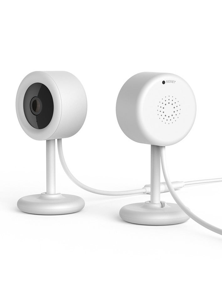 HD network baby monitor wireless remote camera support lullaby temperature and humidity detection timing - Image 5