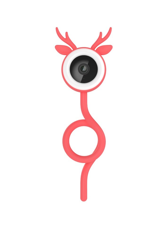 HD network baby monitor wireless remote camera support lullaby temperature and humidity detection timing - Image 3