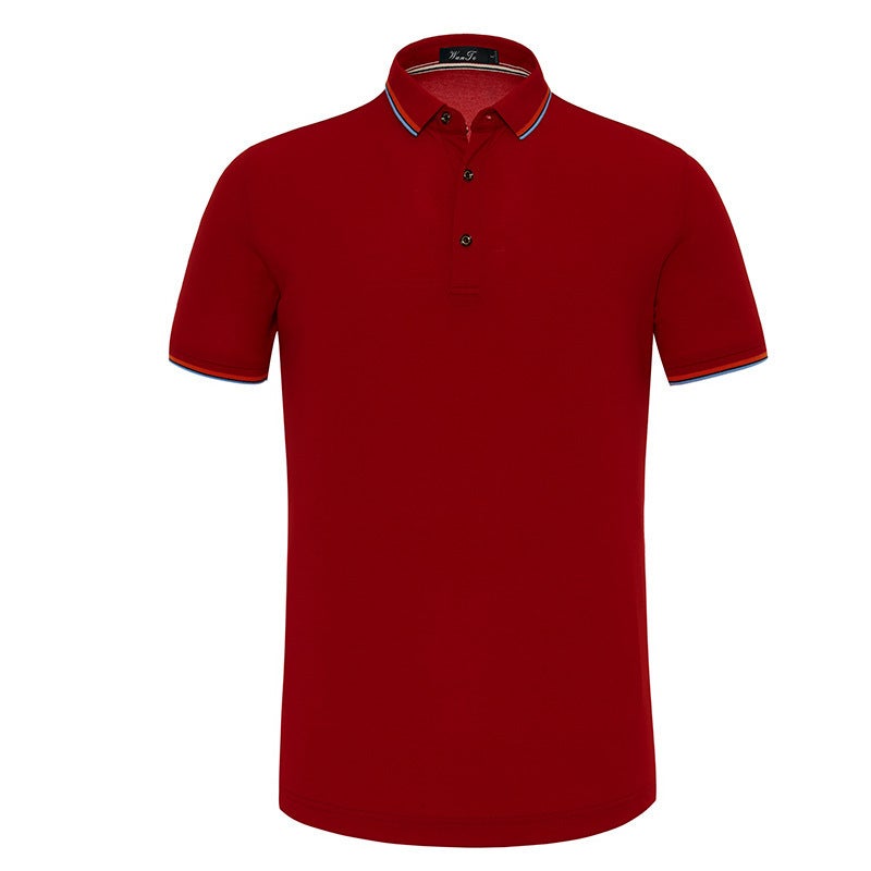 Men's Women's Fashion Slim Fit Custom Logo Sport Polo Shirt Workwear - Image 2