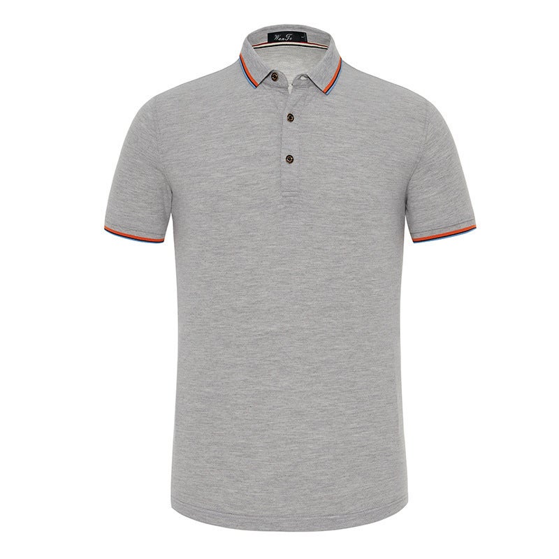 Men's Women's Fashion Slim Fit Custom Logo Sport Polo Shirt Workwear - Image 3