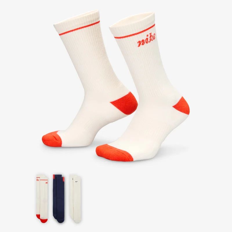 Nike Everyday Plus Cushioned Crew Socks (3 Pairs)