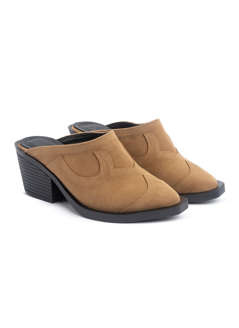 TGS Cowboy Heel Mules  - Image 2