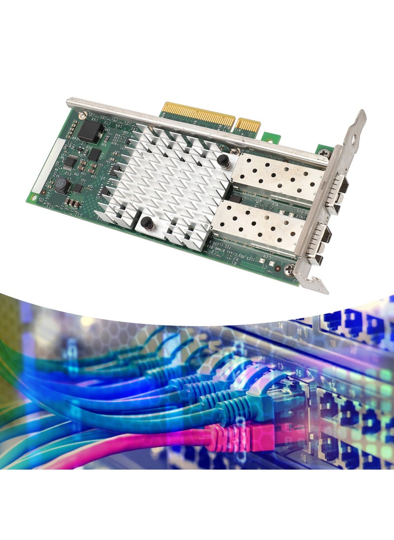 Generic X520 SR2 E10G42BFSR Ethernet Server Adapter 10G Data Transfer High Flexibility Dual Port SFP+ Network Card Adapter  - Image 4