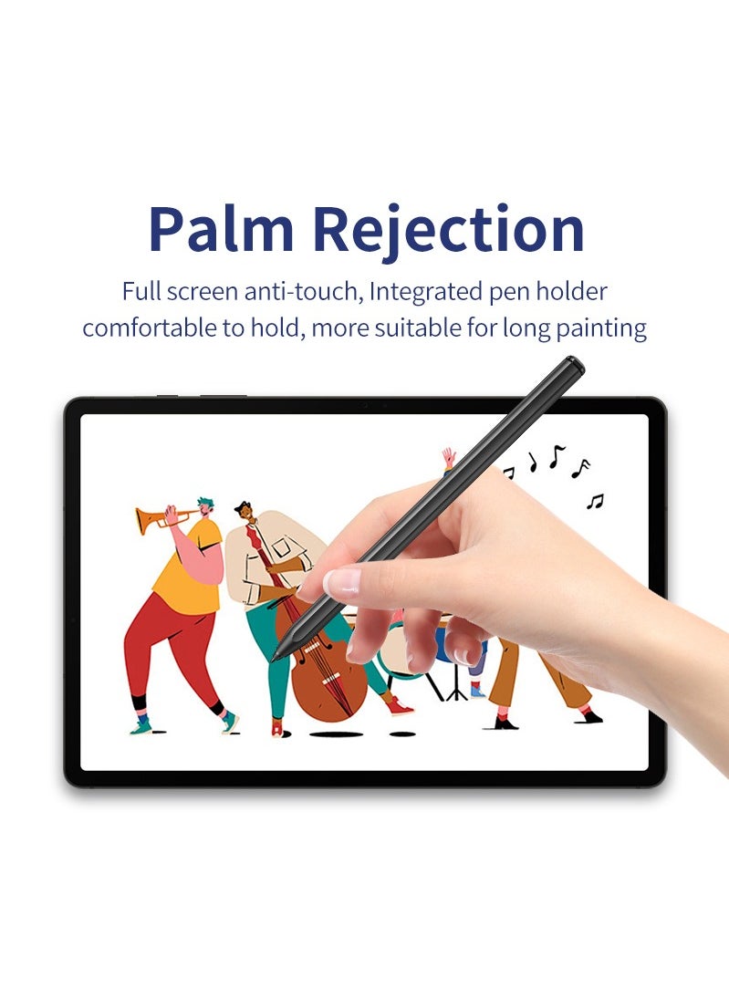 Design for Remarkable SAMSUNG Galaxy Tab S Stylus Pen with Palm Rejection Compatible with S6/S6 Lite/S7 FE/S7/S7+/S7UltraS8/S8+/S8/UltraS9 FE/S9/S9+/S9 Ultra End Eraser function No Need Charging