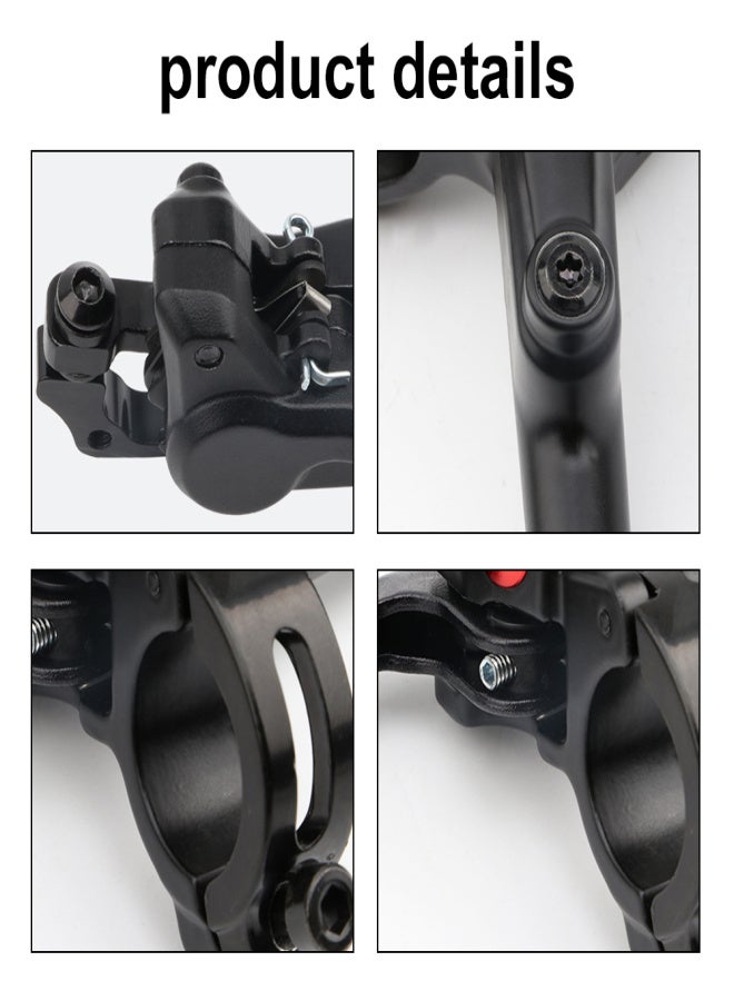 Litepro Bicycle Brake Hydraulic Oil Brake Bicycle Oil Brake Mountain Bike Brake Bike Oil Brake Bike Parts One 1600mm Left Rear - Image 2