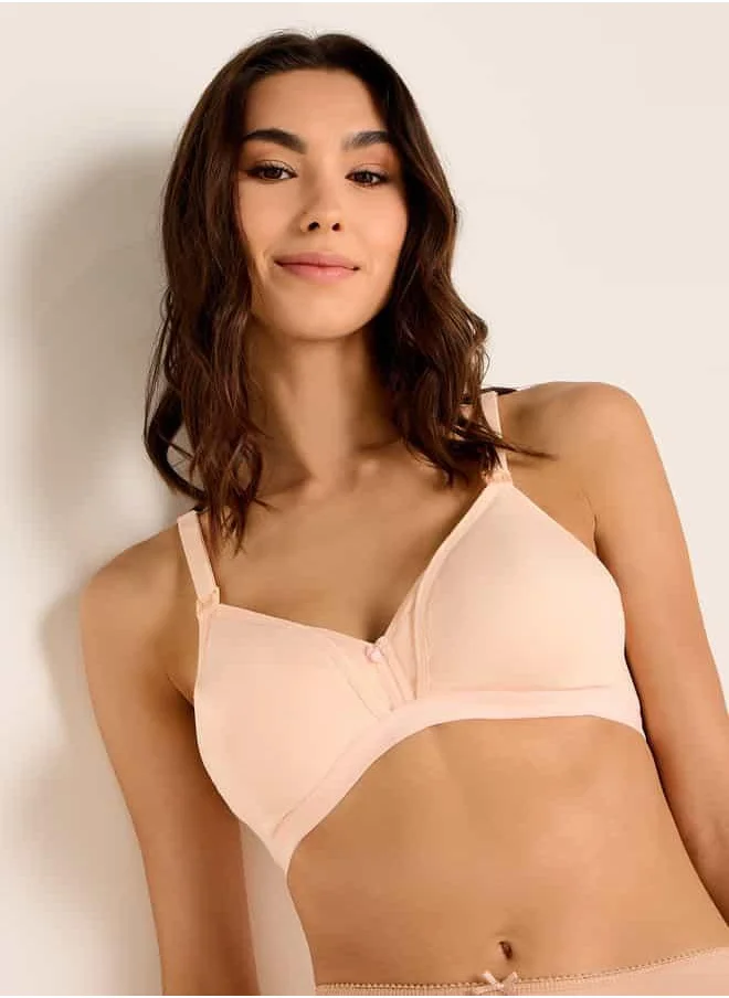 FAV Bow Detail Nursing Bra with Adjustable Straps