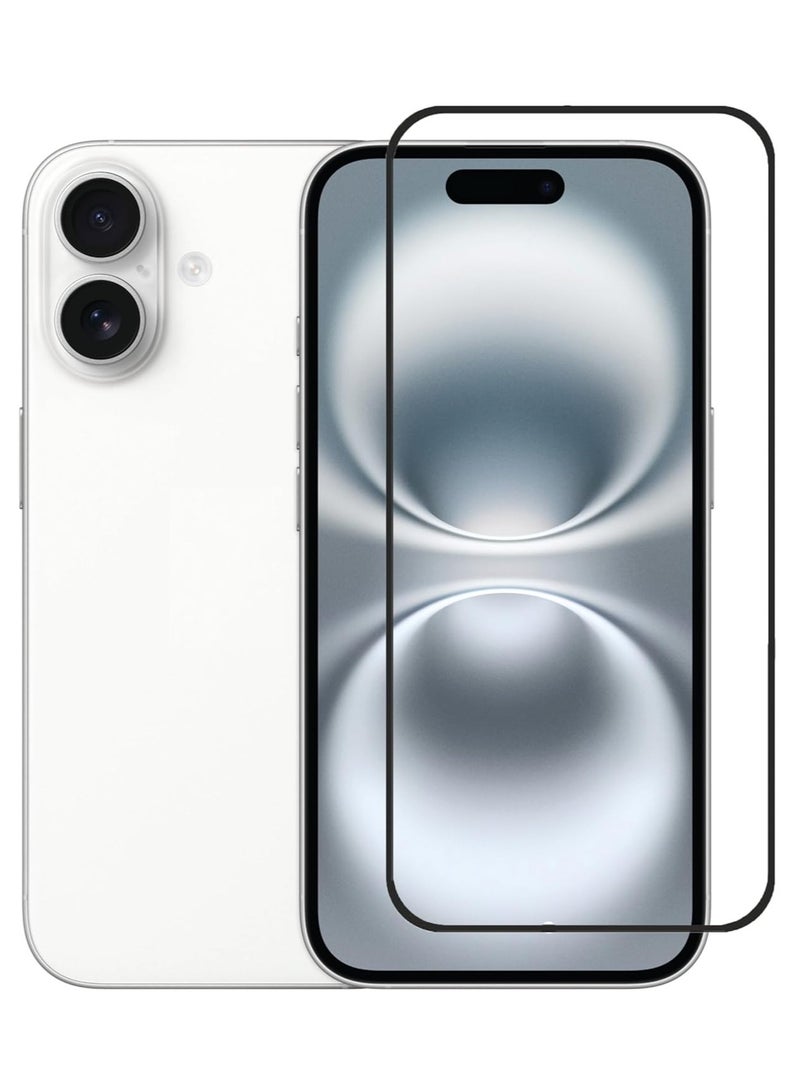 Screen Protector for iPhone 16 Plus tempered Glass Screen Protector 9H hardness Scratch Resistance iPhone 16 Plus edge to edge glass Tempered Glass - Image 1