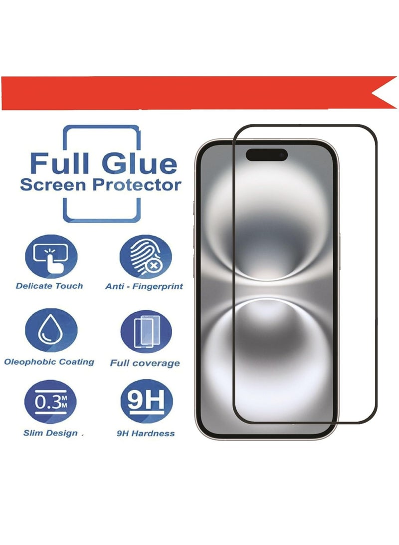 Screen Protector for iPhone 16 Plus tempered Glass Screen Protector 9H hardness Scratch Resistance iPhone 16 Plus edge to edge glass Tempered Glass - Image 3
