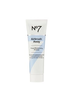 No7 Airbrush Away Pore Minimizing Facial Primer - Lightweight, Matte Primer & Pore Minimizer for Face - Makeup for Oily Skin (30ml)  - Image 1