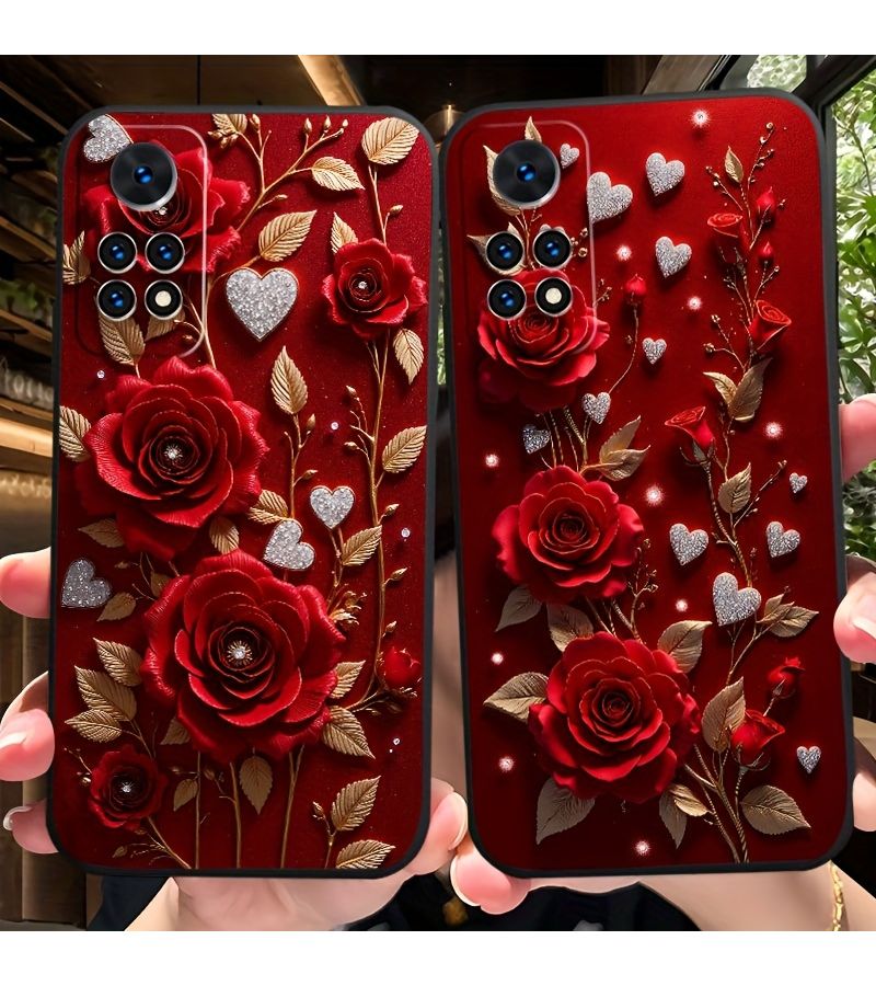 Mixed Color 1 Soft Silicone Phone Case Cover Compatible With Xiaomi Redmi 13C 5G Shockproof Drop Protection - Image 1