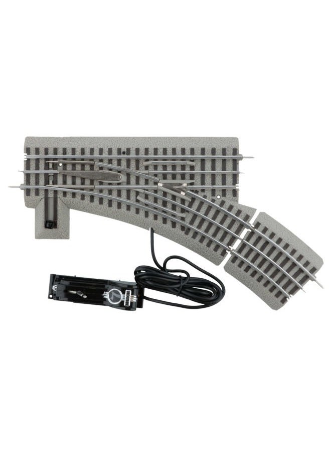 Lionel FasTrack O36 Remote/Command Switch RH, 10" (681946), Small - Image 1