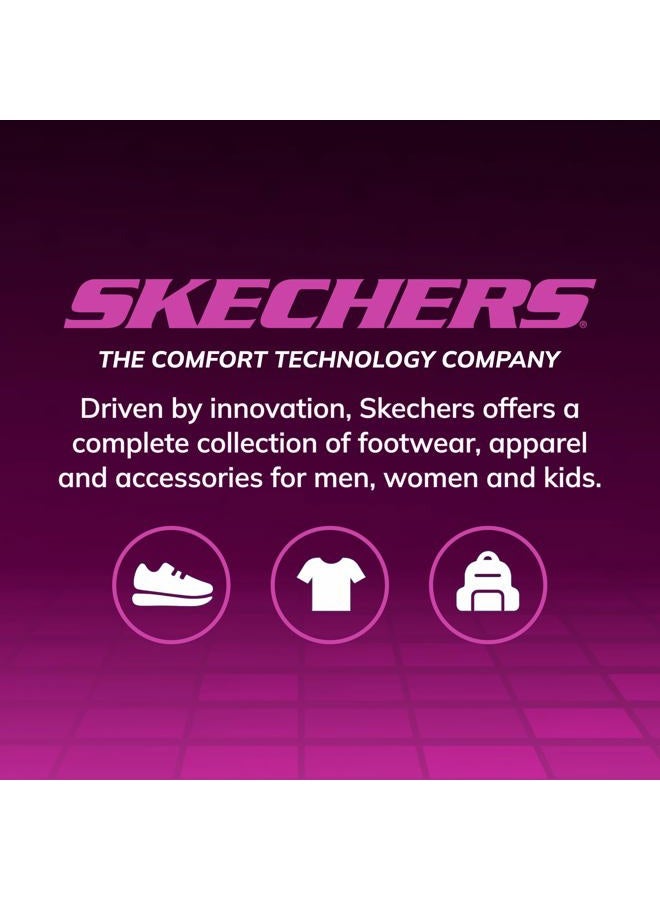 SKECHERS جوارب بنات 10 قطع أداء بدون ظهور، ملابس يومية للأطفال، ناعمة ومريحة، أبيض/رمادي/أسود، 5-6.5 - Image 5