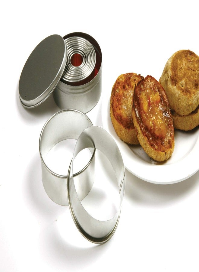 Norpro Round Biscuit/Cookie Cutters 11 pieces - Image 1