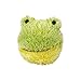 Pet Lou 4 Inch Squeaky Frog Dog Plush Toy StuffingFree Soft Plush Toy with Bouncy Squeaker Ball Floats in Water Ideal for Small and Medium Dogs - Image 3