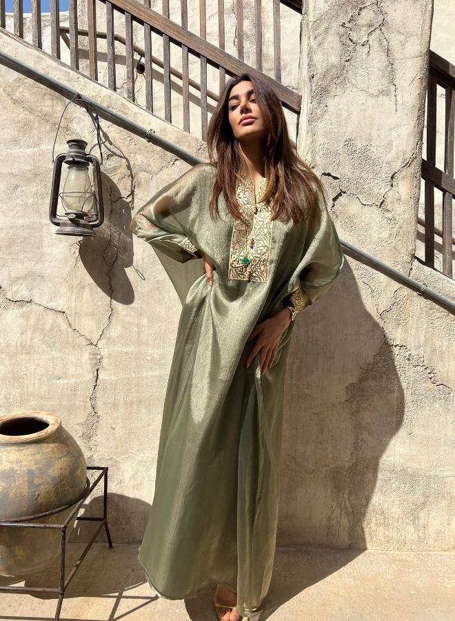 MAISON ARABELLE MALIKA GREEN  - Image 1