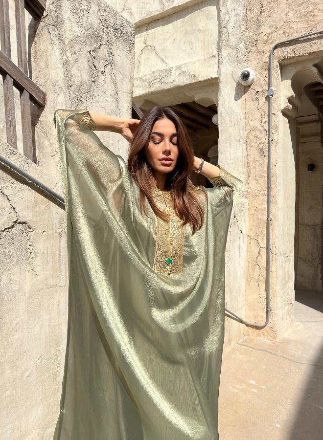 MAISON ARABELLE MALIKA GREEN  - Image 3