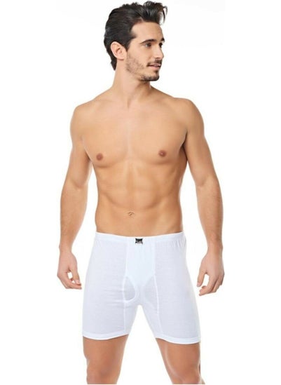 Tutku 5 Pieces Ribbed White Color Long Trousers 