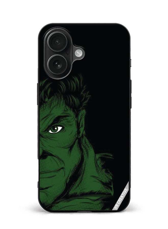 VR CREATIVE Protective Case Cover For Apple iPhone 16 Plus Hulk Design Multicolour