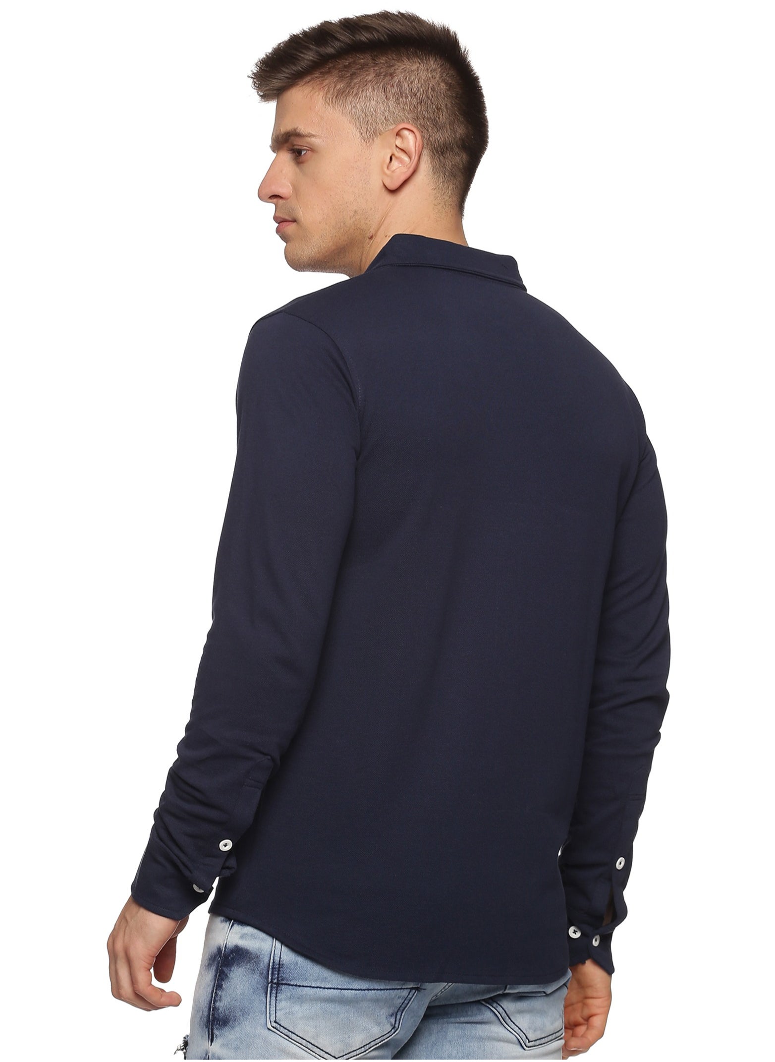 RSO Outfits Men's Cotton Solid Knitted Full Sleeves Shirt (Navy Blue) - https://f.nooncdn.com/p/pzsku/Z22915AD560D5AD600630Z/45/1746227355/4fd683a5-1933-40e4-9ebb-dfc2563cd3ff.jpg?width=original