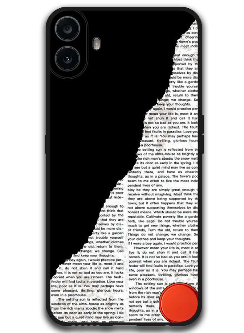 Theodor Protective Case Anti Scratch Shock Proof Bumper Cover For Nothing CMF Phone 1 Paper - Image 1