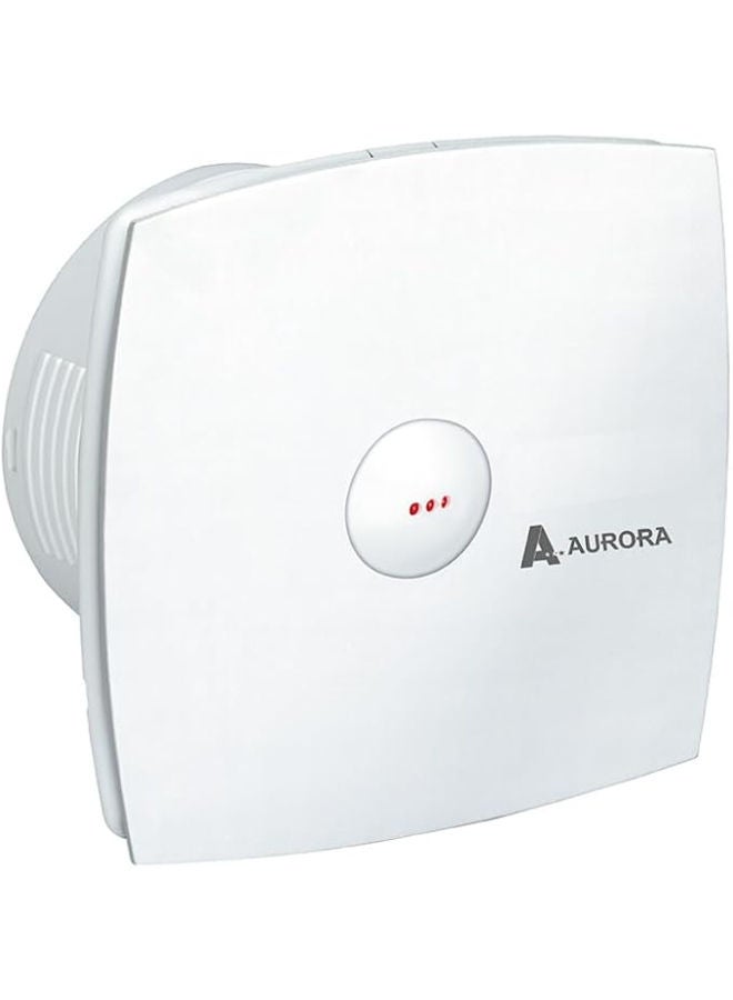 Bathroom Extractor Fan 230V - Quiet Recessed Ventilation Fan With Automatic Shutter & Quick Fix Grip