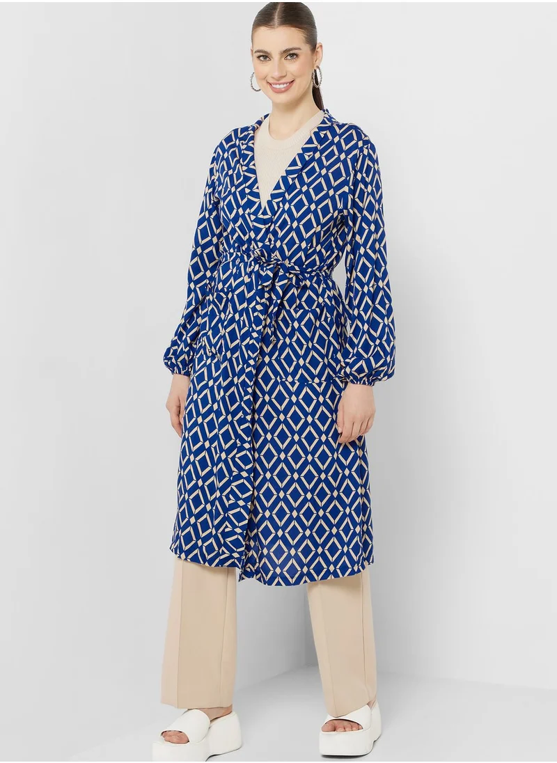 Khizana Printed Layering Light Jacket