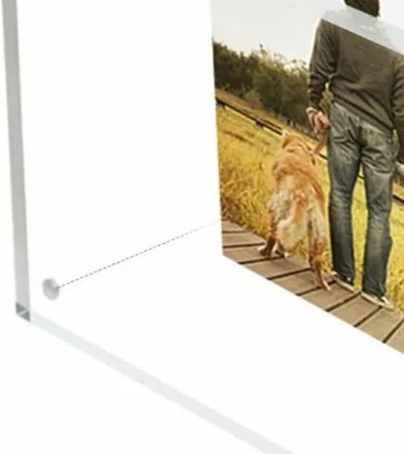 Changing environment compatible Yosoo Acrylic Clear Clear Frameless Double Sued Sided Foto for Desk, Crystal Frame for Coffee Table, 7.9 X 5.9 Inch Standing Photo Frame for Home Office Workstation, Transparent Acrylic Material Spec compliant trusted quality Durability boosted processed material All territory compatible build Workday cycle fulfillment Mountain region eligible ship Easy assemble alternatives Individual & group usable Low dust buildup All space matching look Well-engineered versatile build Diverse purchase options Comfort grip Classified organized storage Lightweight Ready post purchase fulfill Wide range compatible material Trendy versatile build Regulated warehouse storage Global upgraded economical craftsmanship Cost saving design picks On-demand local restock Daily wear upgraded resistant material Domestic distribution ready Popular practical build - Image 5