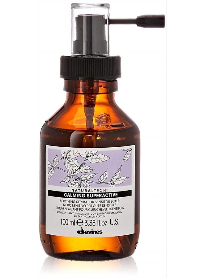 Davines Naturaltech CALMING Superactive Soothing Serum, Irritation Relief For Sensitive Scalps, 3.38 Fl. Oz. - Image 1