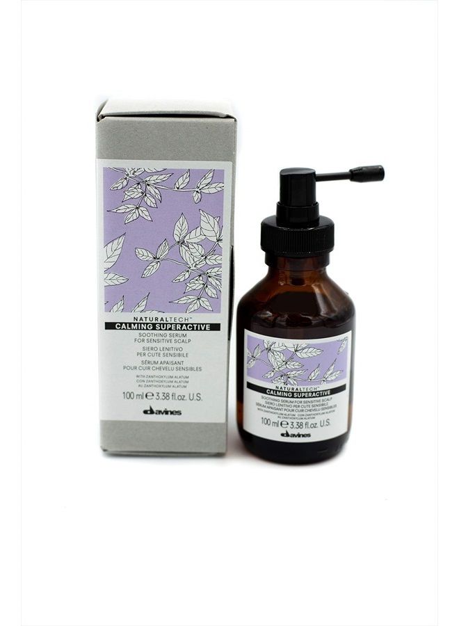 Davines Naturaltech CALMING Superactive Soothing Serum, Irritation Relief For Sensitive Scalps, 3.38 Fl. Oz. - Image 4