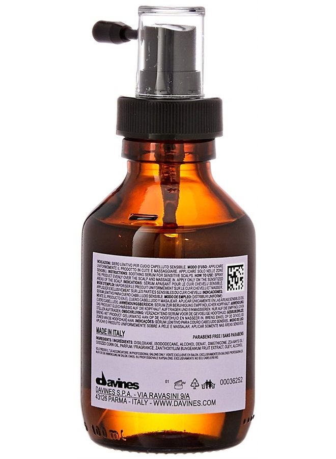 Davines Naturaltech CALMING Superactive Soothing Serum, Irritation Relief For Sensitive Scalps, 3.38 Fl. Oz. - Image 2