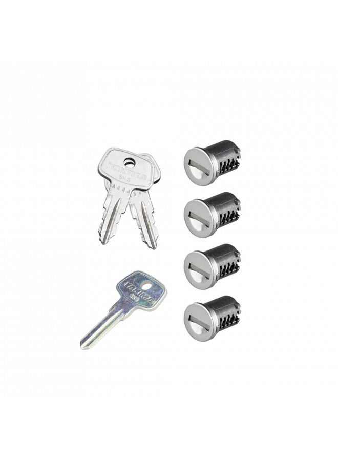 YAKIMA, SKS Lock Cores for YAKIMA Car Rack System Components, 4 pack - Image 1