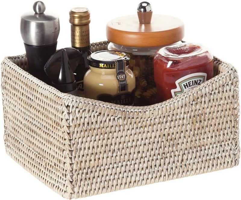 KOUBOO 1060080 La Jolla Shelf Basket WhiteWash - Image 2
