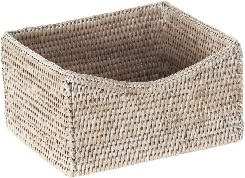 KOUBOO 1060080 La Jolla Shelf Basket WhiteWash - Image 1