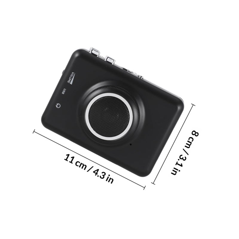 USB Cassette Player with Detachable Speaker MP3 Converter Portable Music Player for Car Home Use - Image 3