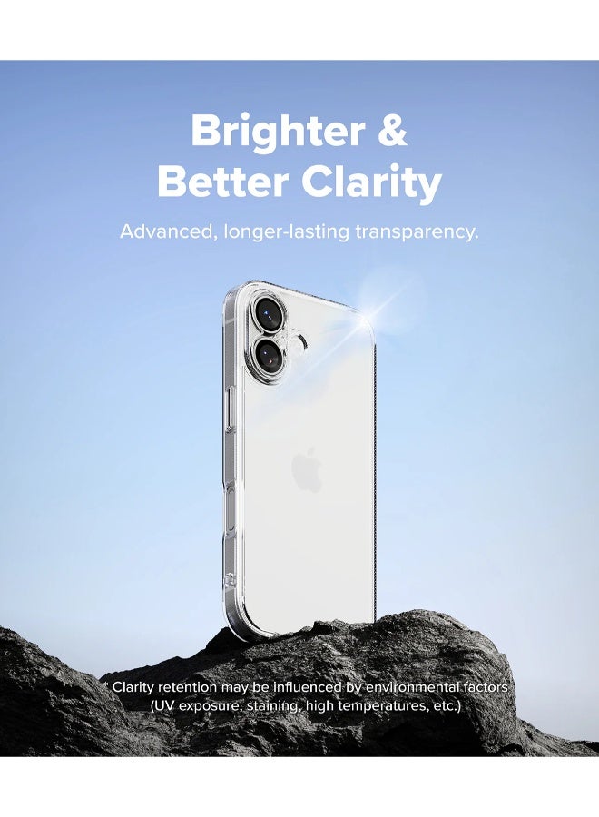 اس-توب جراب شفاف لموبايل ايفون 17 - حماية من السقوط ومقاوم للخدش، مضاد للاصفرار مع طبقة حماية مزدوجة وتصميم نحيف وشفاف - Image 2