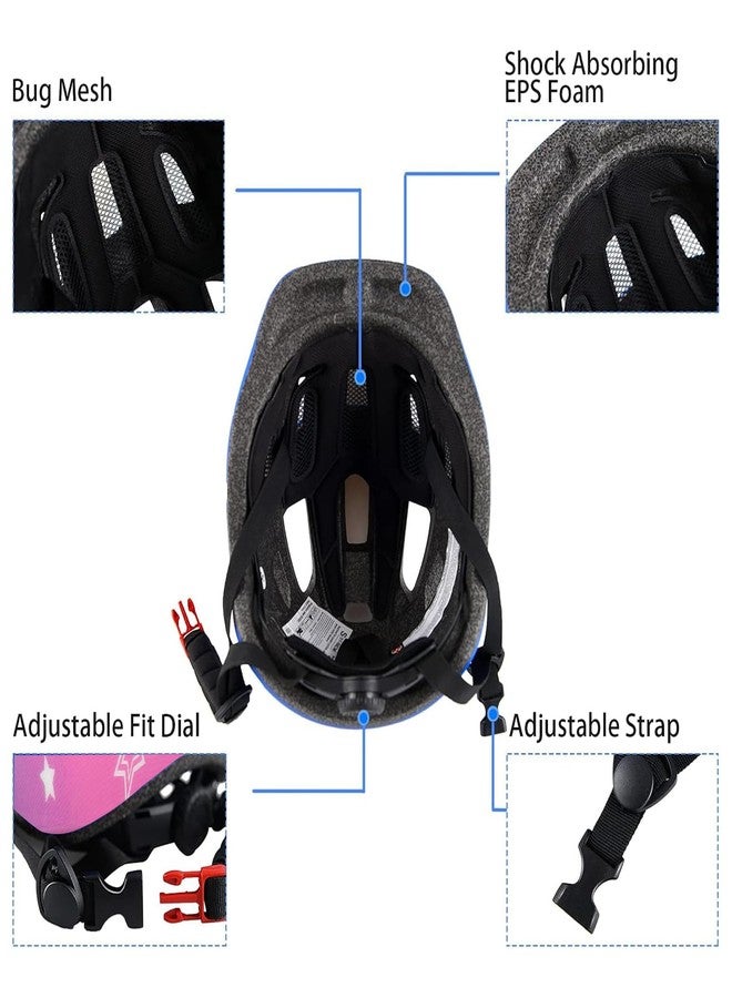 TLAMEE Kids Bike Helmet for Ages 1-8 Years, Adjustable Toddler Boys and Girls Helmets, Lightweight Child Infant Bicycle Cycling Scooter Sports Helmet S， 50-54cm ColorStars - Image 4
