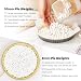ROCKSHEAT Pie Weights 6mm Small Baking Beads  22 Lbs1kg Reusable Pie Crust Weights with EcoFriendly Wheat Straw Storage Box Ideal for Blind Baking 710 Inch Pies - Image 4