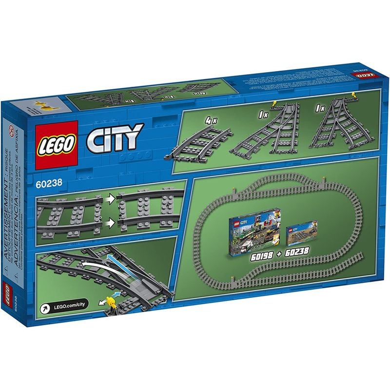 LEGO - City Switch Tracks 8 Pieces - 60238 - Image 4