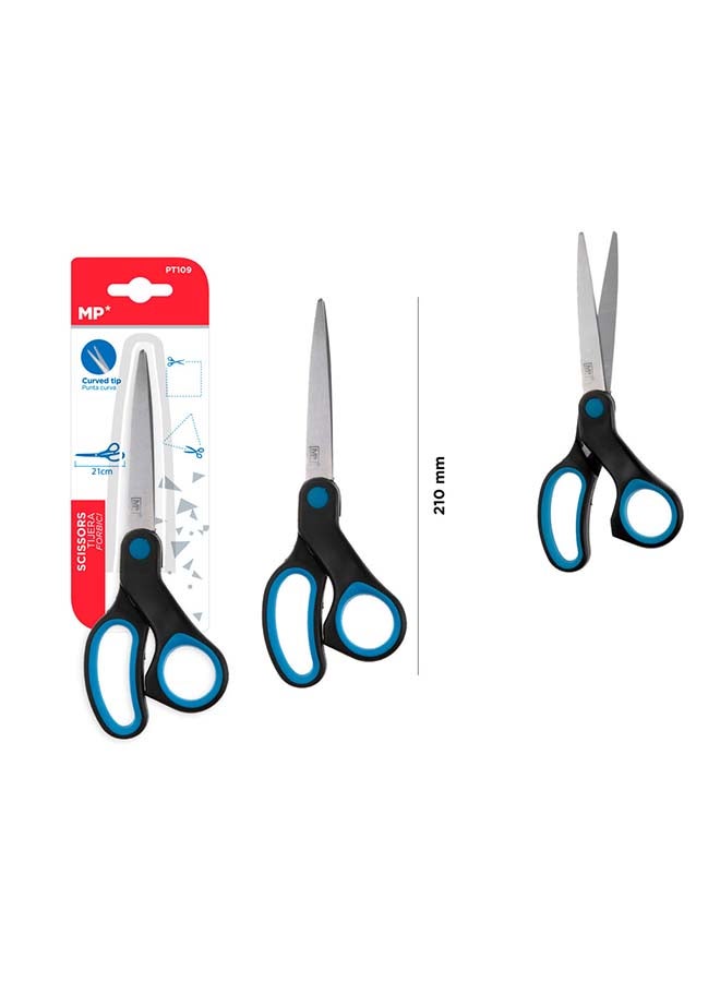 MP مقص بمقبض بلاستيكي مريح