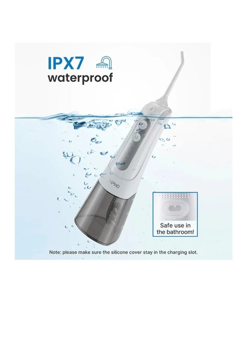 RENPHO Rechargeable Water Flosser Oral Irrigator Portable - Image 1