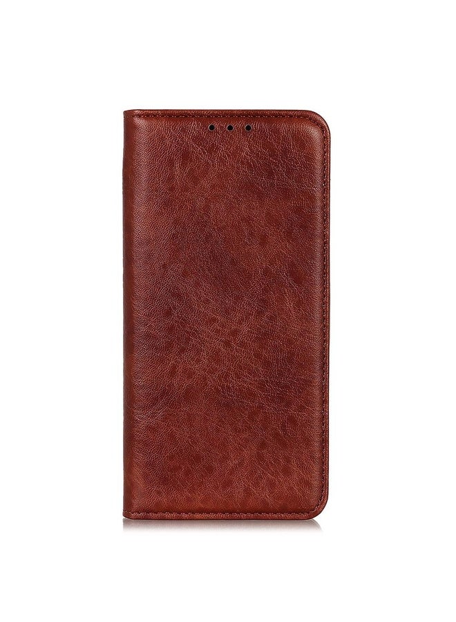 HuHa For Sony Xperia Ace II Magnetic Crazy Horse Texture Horizontal Flip Leather Case with Holder & Card Slots & Wallet(Brown)  - Image 2
