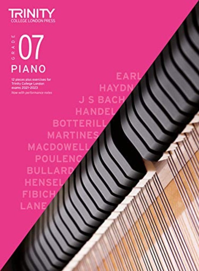 Trinity College London Piano Exam Pieces Plus Exercises 2021-2023: Grade 7 