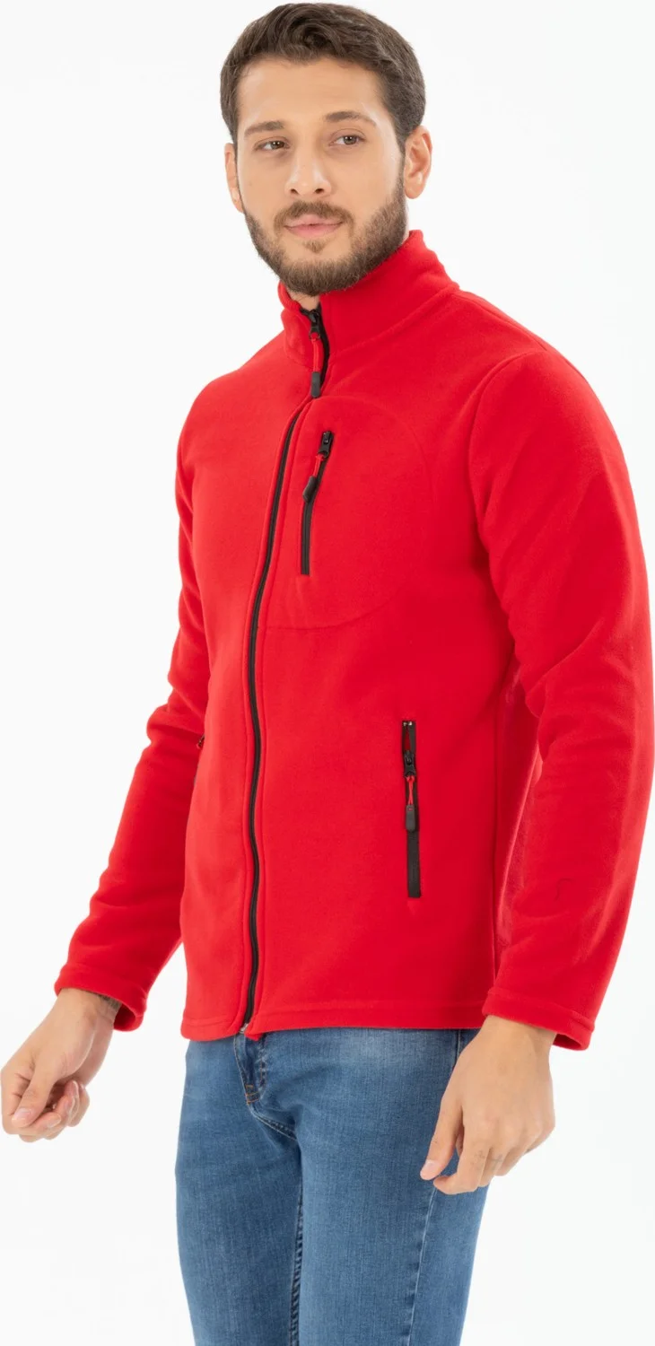 Four Man Men's Polar Fleece Jacket (T-SHIRT WITH GIFT)
