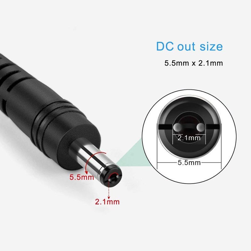 inShareplus 12V 1A 12W LED Power Supply, Wall Mounted AC/DC Switching Power Supply, AC 100-240V to DC 12 Volt Adapter, Charger, Transformer for LED Strip Light with 5.5/2.1 DC Female Barrel Connector - Image 4