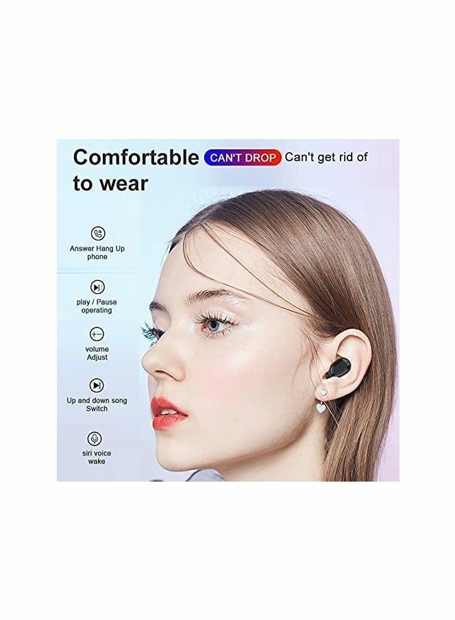 Excefore Bluetooth Headphones In Ear Wireless Earbuds with Digital Display for Sports and Work (Pink)  - Image 4