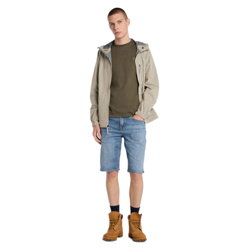 Timberland DUNSTAN RIVER Short Sleeve Tee Leaf Green-Cassel Earth - Image 2