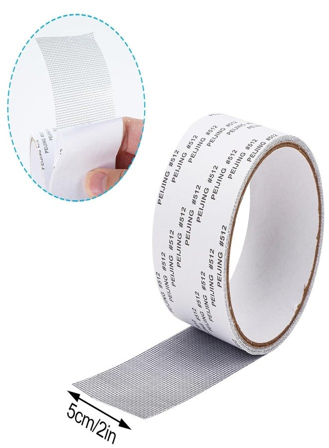 SENVOX Mosquito net patch repair Tape, Window Screen Repair Tap, Strong Adhesive & Waterproof Window Mosquito net Covering Mesh Tape for Door Tears, Holes Screen Patch Repair (200Cm X 5CM) (1) - Image 2