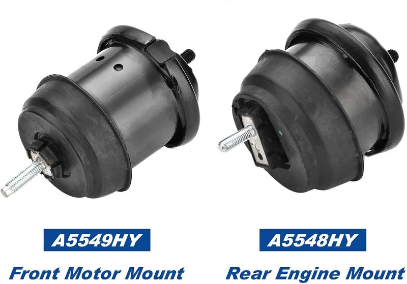 Iker 4PCS Engine Motor Transmission Mount Kit for GMC Acadia, Saturn Outlook, Buick Enclave, Chevrolet Traverse - Image 2